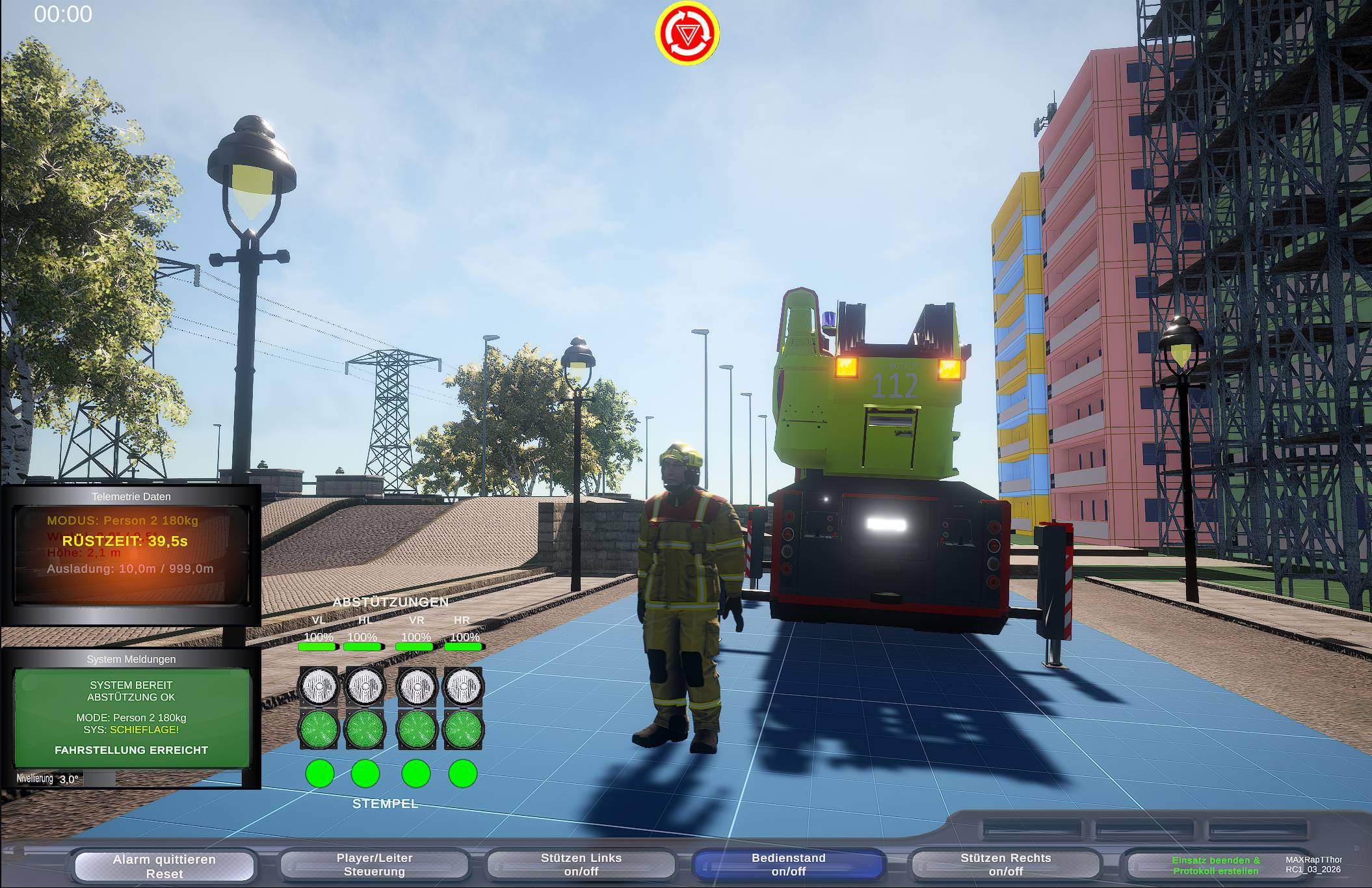 Querneigung Training